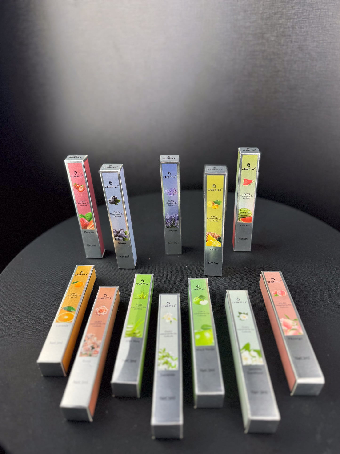 ÓLEO HIDRATANTE DE CUTÍCULA KIT COM 2 FRAGRÂNCIAS